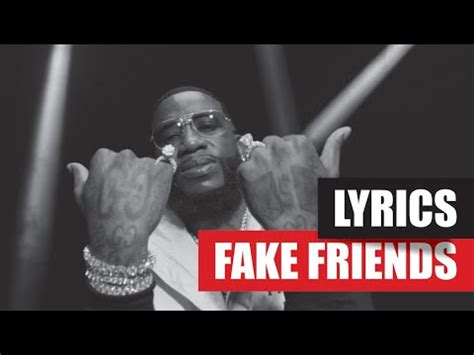 gucci mane fake friend lyrics|gucci mane lyrics.